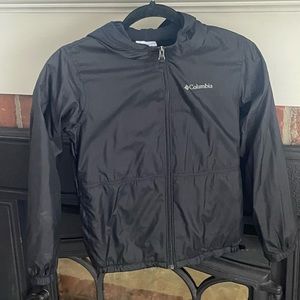 Boys Hooded Fleece Lined Columbia Jacket - Size 10/12